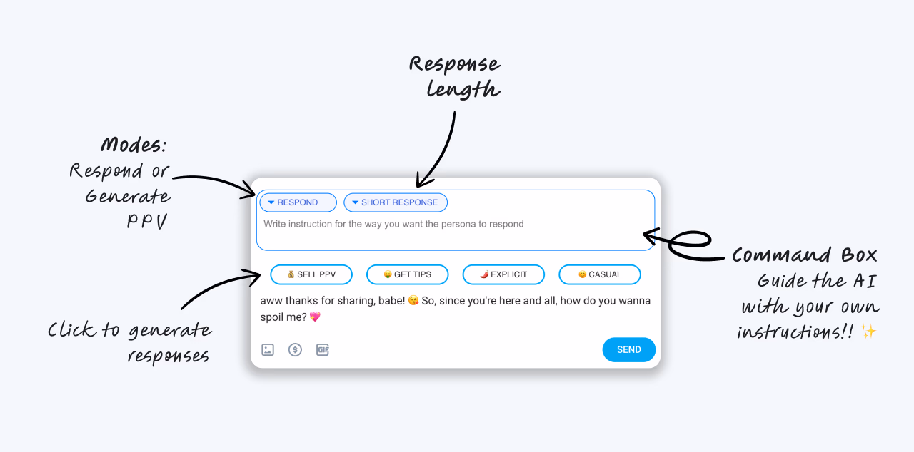 ChatPersona AI Features Demo